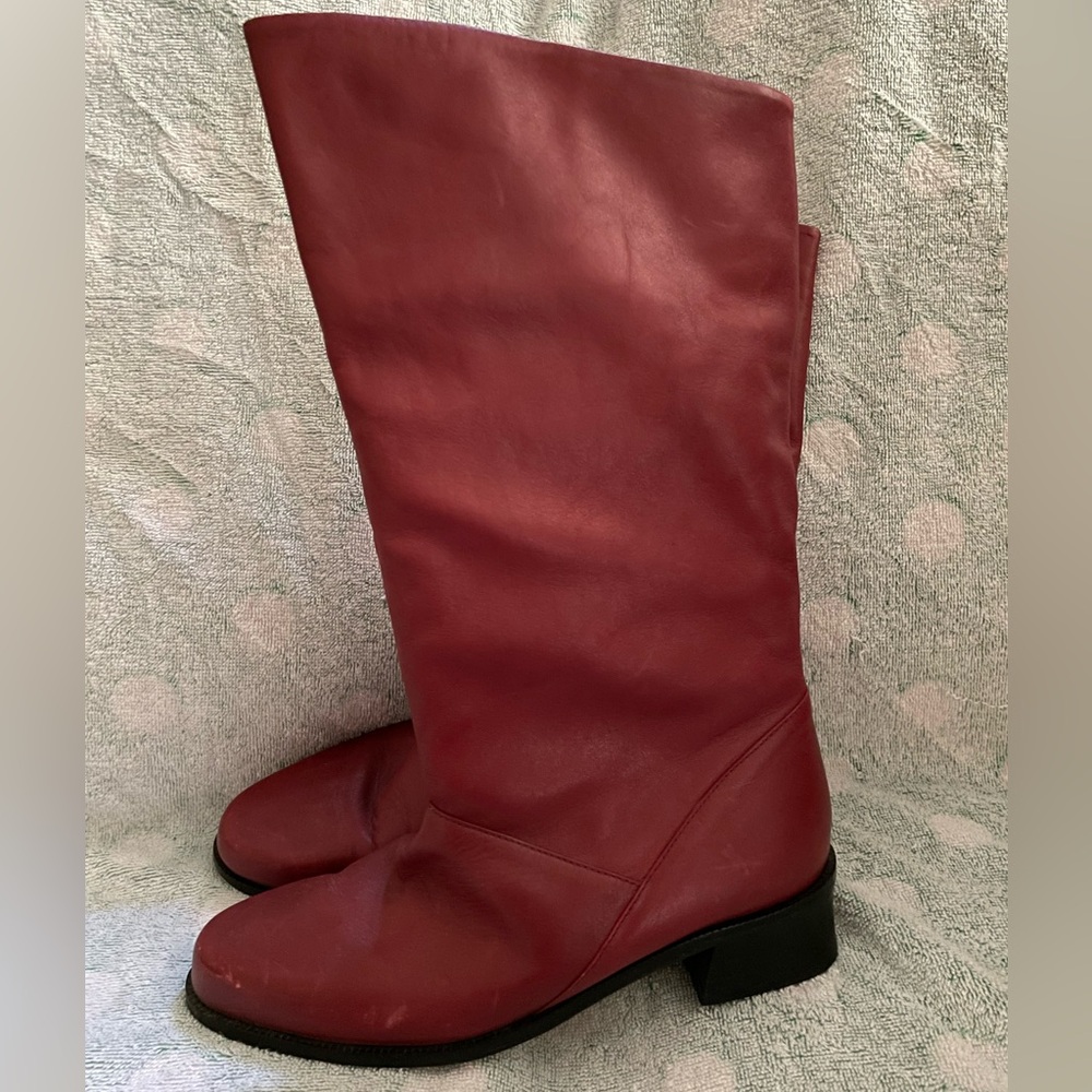 Women’s: Markon Shelly Tall Leather Boots (Size: 7 Medium Width)